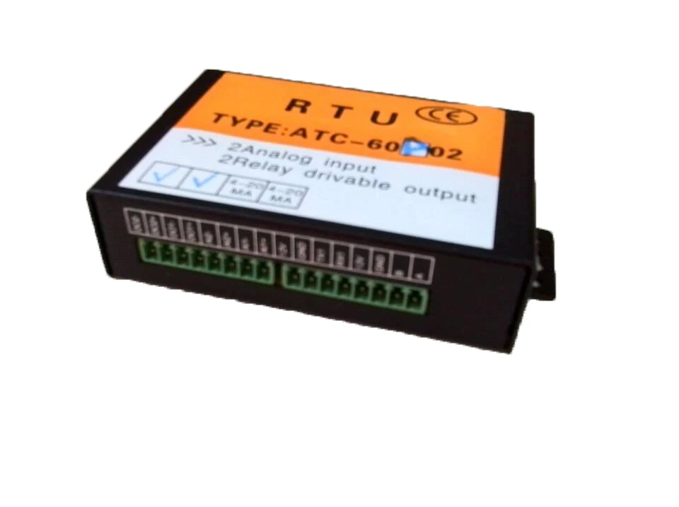 Беспроводной пульт дистанционного rtu GSM Сигнализация Утечки Воды 2AI и 2DO (с 12 В