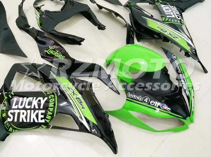 Новый ABS полный комплект обтекателей подходит для Kawasaki ZX6R 2013 2014 2015 2016 2017