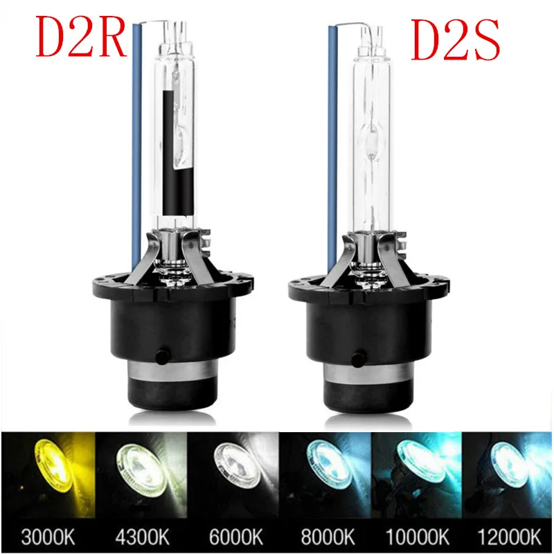 2 шт. автомобильные ксеноновые лампы 8000K D2R D2S|Передние LED-фары для авто| |