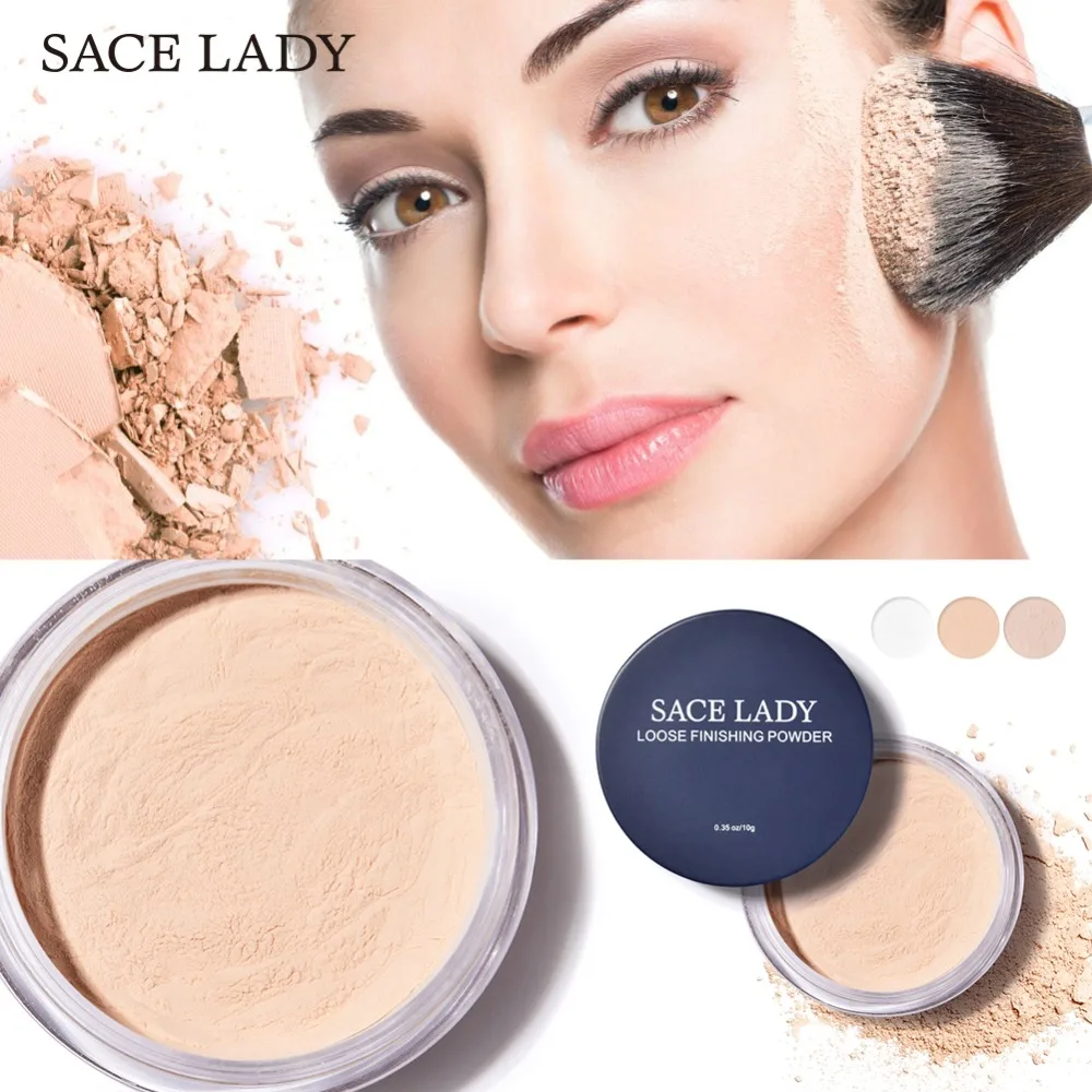 SACE LADY Face свободный порошок матовая отделка прозрачный установочный