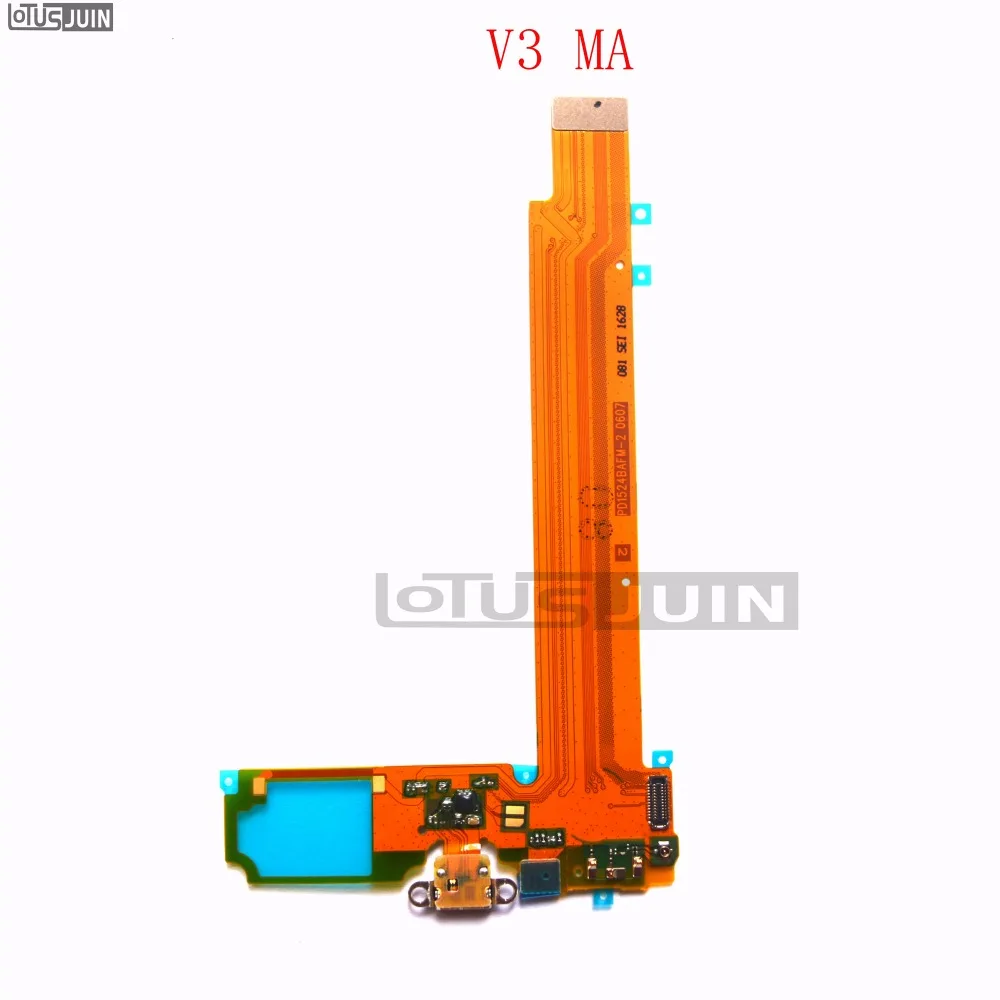 

1pcs For VIVO V3MA USB Charger Charging Port Dock Connector Flex Cable with Microphone Module Board