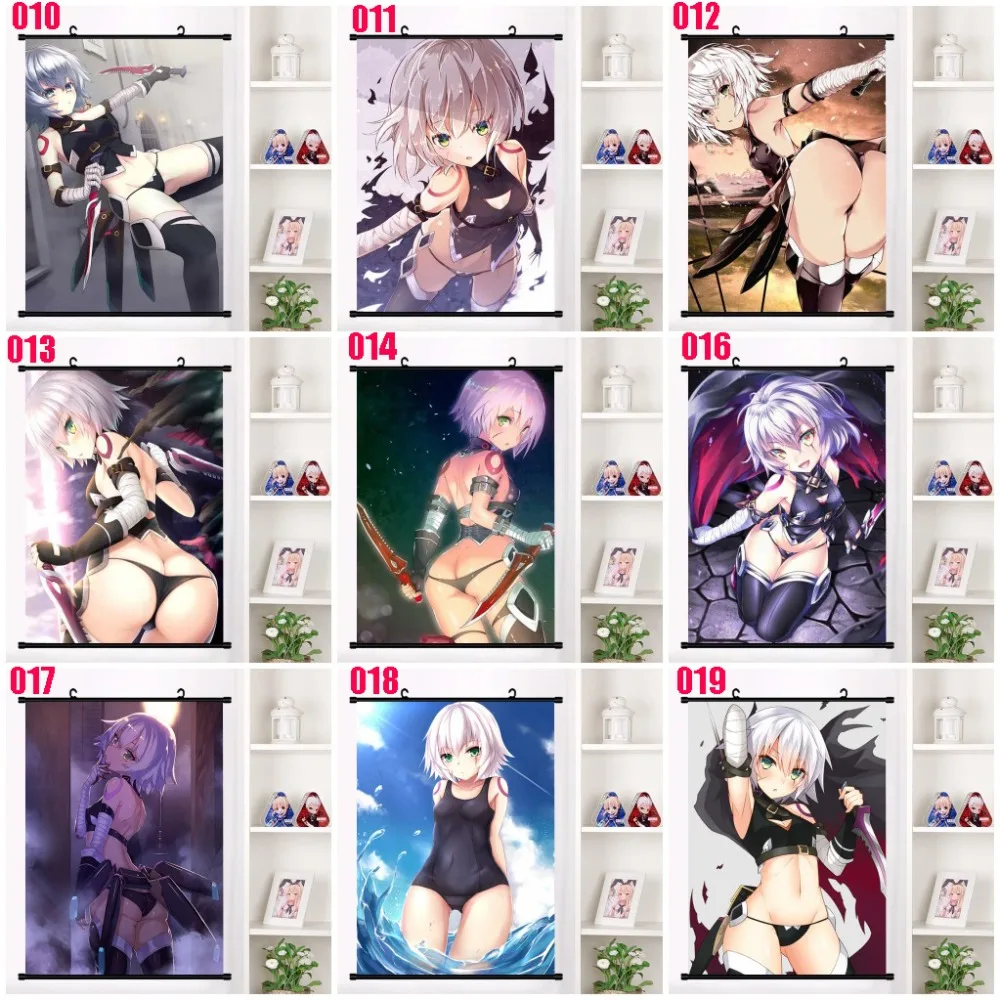 Аниме игра Fate/Apocrypha Fate/Grand Order Jack the RipperWall прокрутка плакат мультфильм настенные подвесные плакаты домашний декор