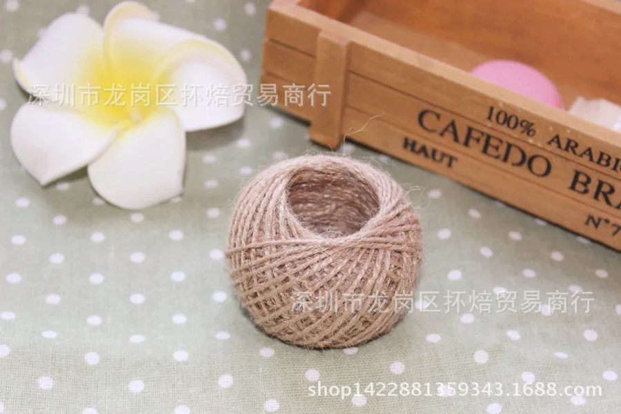Hemp Rope Colored Twine Cord for DIY Decorative Papercrafting Frame Wall Decor | Дом и сад