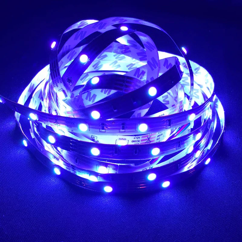 Светодиодная светильник RGB 5050 5 м 30 светодиодов/м лента без водонепроницаемости 12