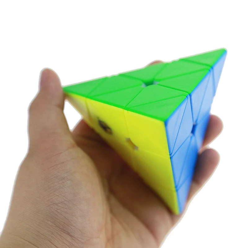 3X3X3 Triangle Pyramid Magic Cube Puzzle Professional Speed Game Educational Toy Gifts For Children Kids | Игрушки и хобби
