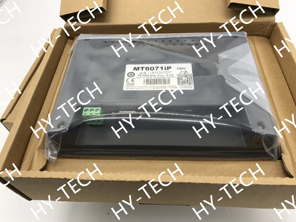 7 ''HMI MT6071IP новый тип полностью заменить MT6070iH5WV Сенсорная панель MT6070iH5 в наличии