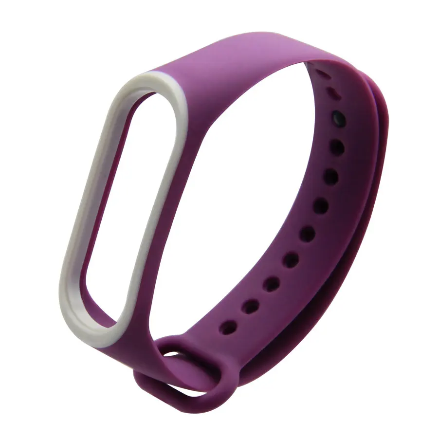 a605a14 Двухцветный ремешок для Xiaomi mi Band 3 4 Smart Band аксессуары для mi band 3/4 смарт-ремешок для Xiaomi mi Band 3 4 - Цвет: a605a14