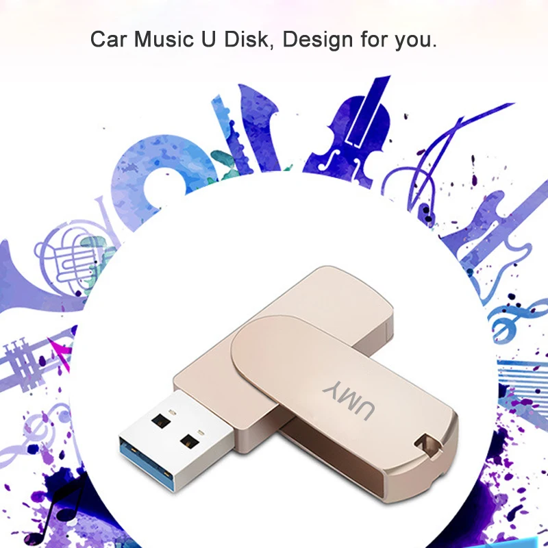 USB 3,0 64 ГБ флеш-накопитель металлический 16 Гб Флешка для автомобиля музыка USB флэш-накопитель 32 ГБ флеш-накопитель реальная емкость карта памяти для ноутбука