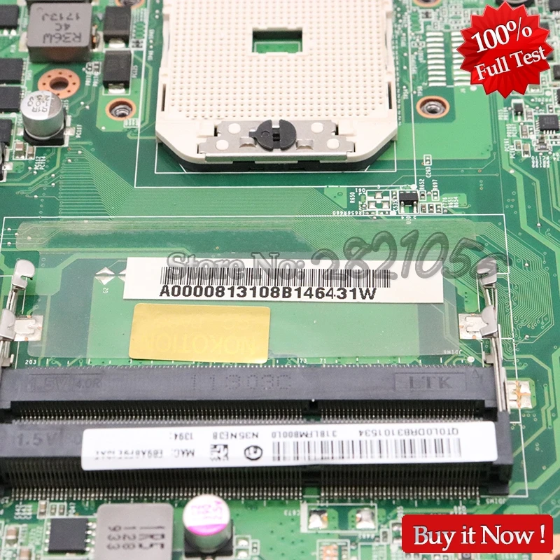 Материнская плата NOKOTION для ноутбука Toshiba Satellite L650D L655D A000081310 DA0BLFMB6E0 разъем