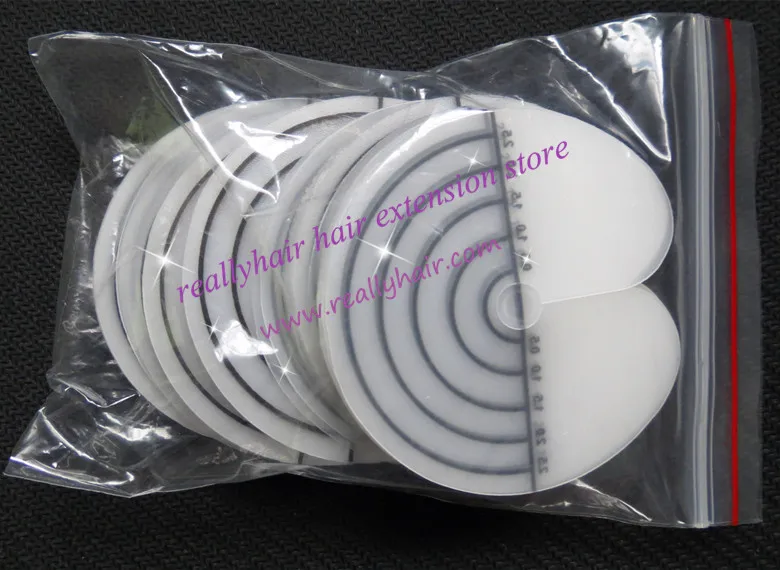 Бесплатная доставка 100 шт. круглых дисков для защиты волос (в