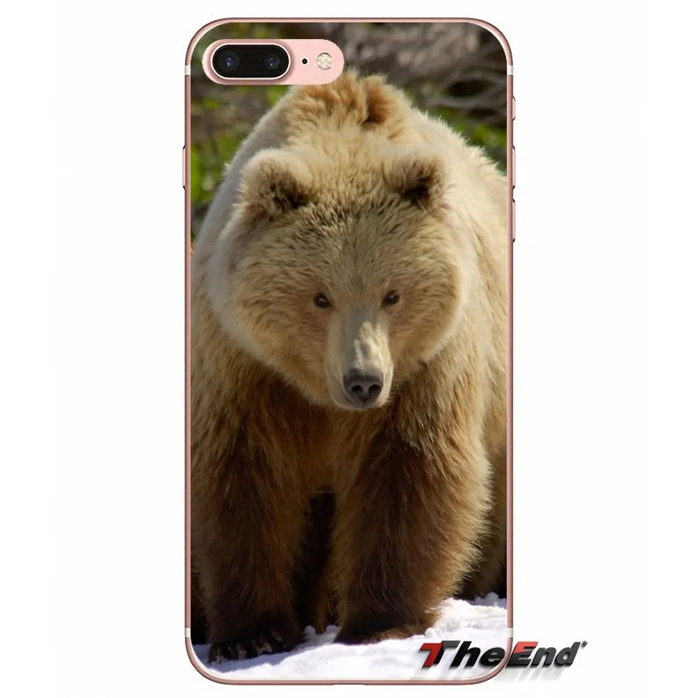 Аксессуары Чехлы для телефона HTC U11 One M7 M8 A9 M10 E9 Desire 630 530 626 628 816 820 Motorola G G2 G3 Bear Animal |