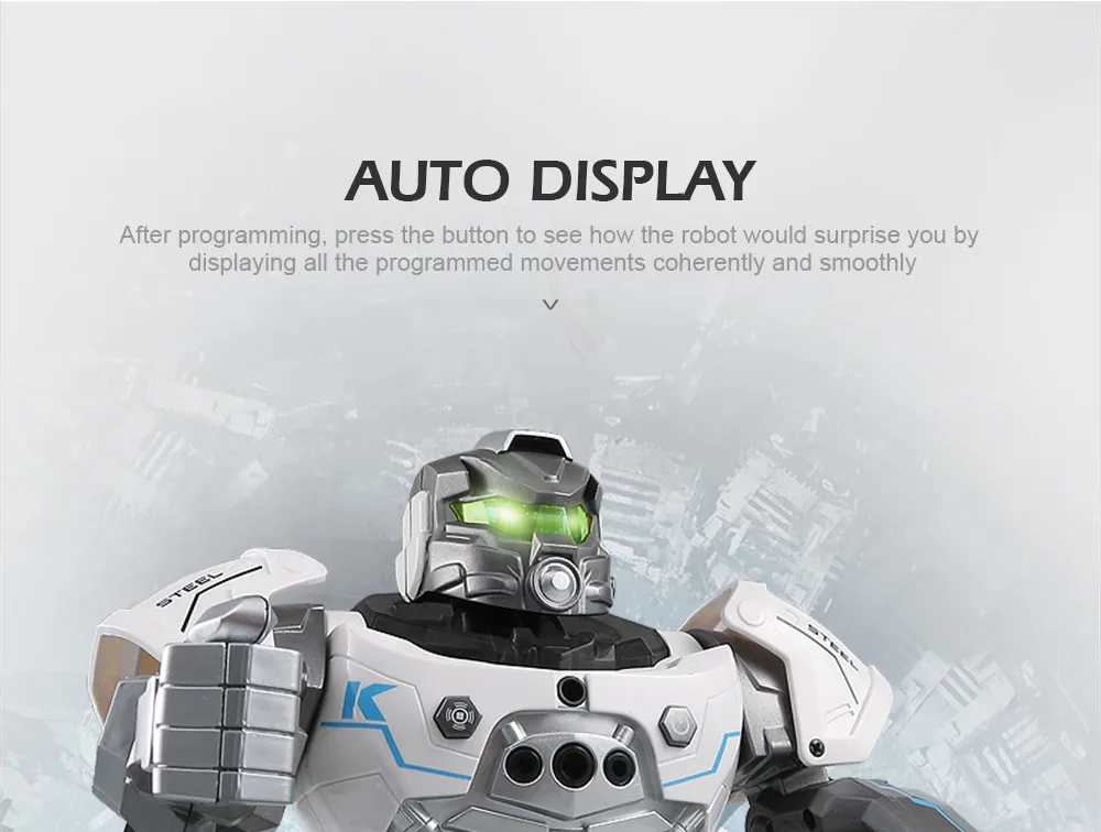 JJRC R5 CADY WILI Интеллектуальный умный робот программируемый автоматический музыкальный танец RC робот и умные часы датчик контроля жестов RC игрушки