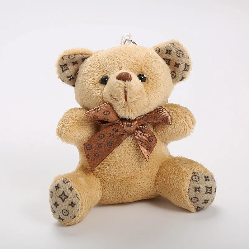 10 см милый брелок плюшевый маленький мишка плюшевые игрушки мягкие мишки детские