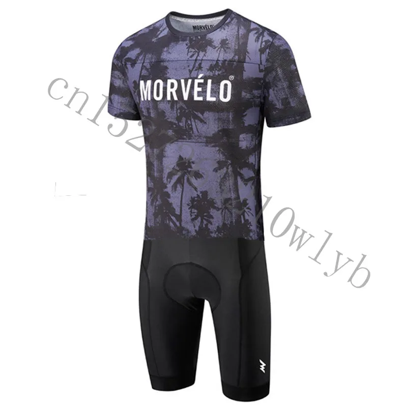 5 21 стиль Горячая Morvelo ropa ciclismo летняя новая КОМАНДА триатлон, Велоспорт Skinsuit Ciclismo Hombre короткий рукав MTB велосипедная одежда - Цвет: 5