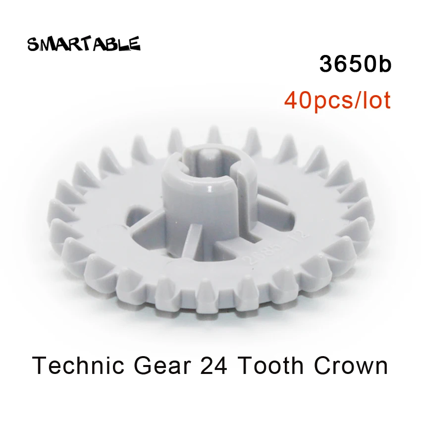Smartable Technic Шестерни части строительный блок игрушки набор MOC модель для детей Совместимые все бренды 32498/62821/76244/87407/94925