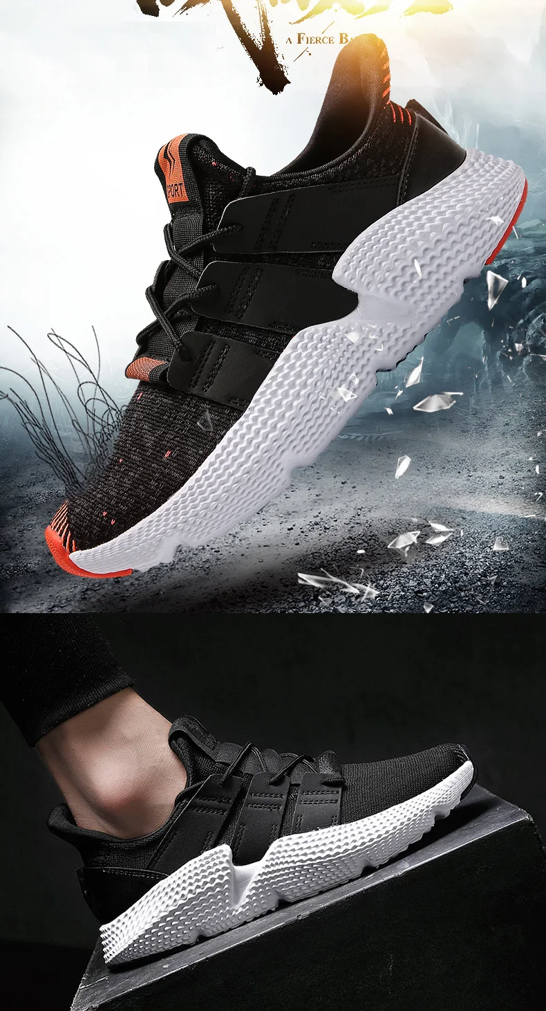 Cork Fly Weaving Men Casual Shoes Spring Summer Shoes Men Damping Tennis Sneakers Men High Quality Breathable Male Footwear