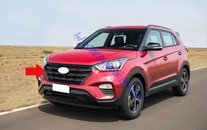 Для Hyundai Creta IX25 2018 2019 автомобильный Стайлинг ABS Хромированная передняя решетка
