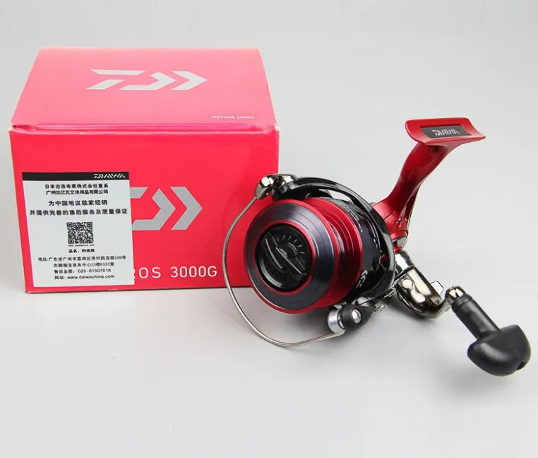 Новый Daiwa Спиннинг рыболовная Катушка 2016 Revros G 2000 2500 3000 4000 4 шариковый Подшипник