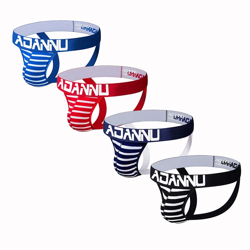 Сексуальные мужские трусы &quotТонг&quot с низкой талией jockstrap Нижнее белье