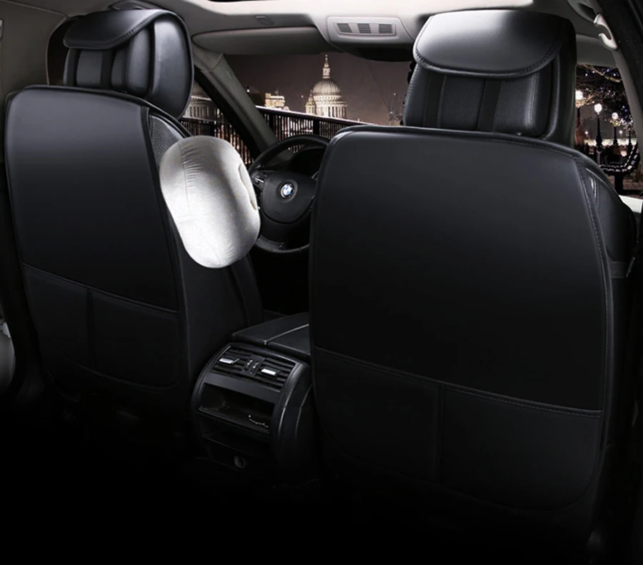WLMWL универсальный кожаный чехол для сиденья автомобиля для Skoda octavia fabia rapid superb kodiaq все модели yeti аксессуары для стайлинга автомобилей