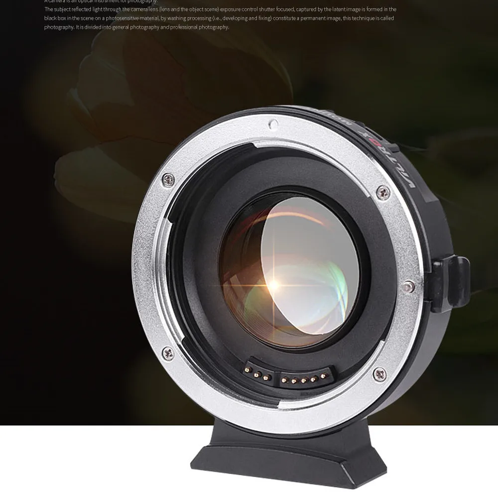 Адаптер для объектива VILTROX EF M2 II с автоматическим фокусом 0.71x Canon Mount Series Lens To M43