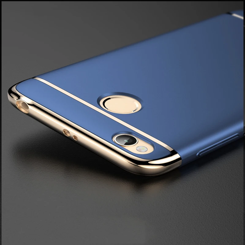 Чехол для Redmi 4X Xiaomi 4A 4 Prime задняя крышка Жесткий Оригинальный чехол 3 в 1 с