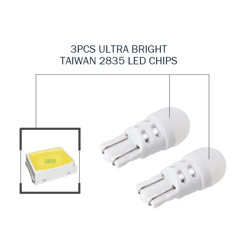 T10 W5W светодиодный лампы 2835 SMD 168 194 автомобильные аксессуары просвет индикаторная