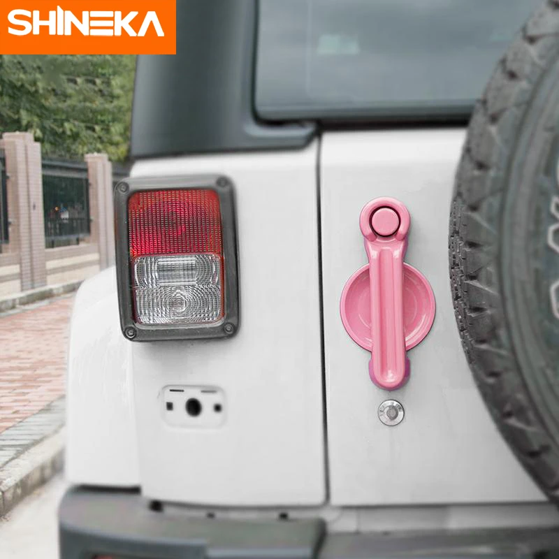 SHINEKA ABS Автомобильная внешняя дверная ручка корпус и чаша накладка декоративные