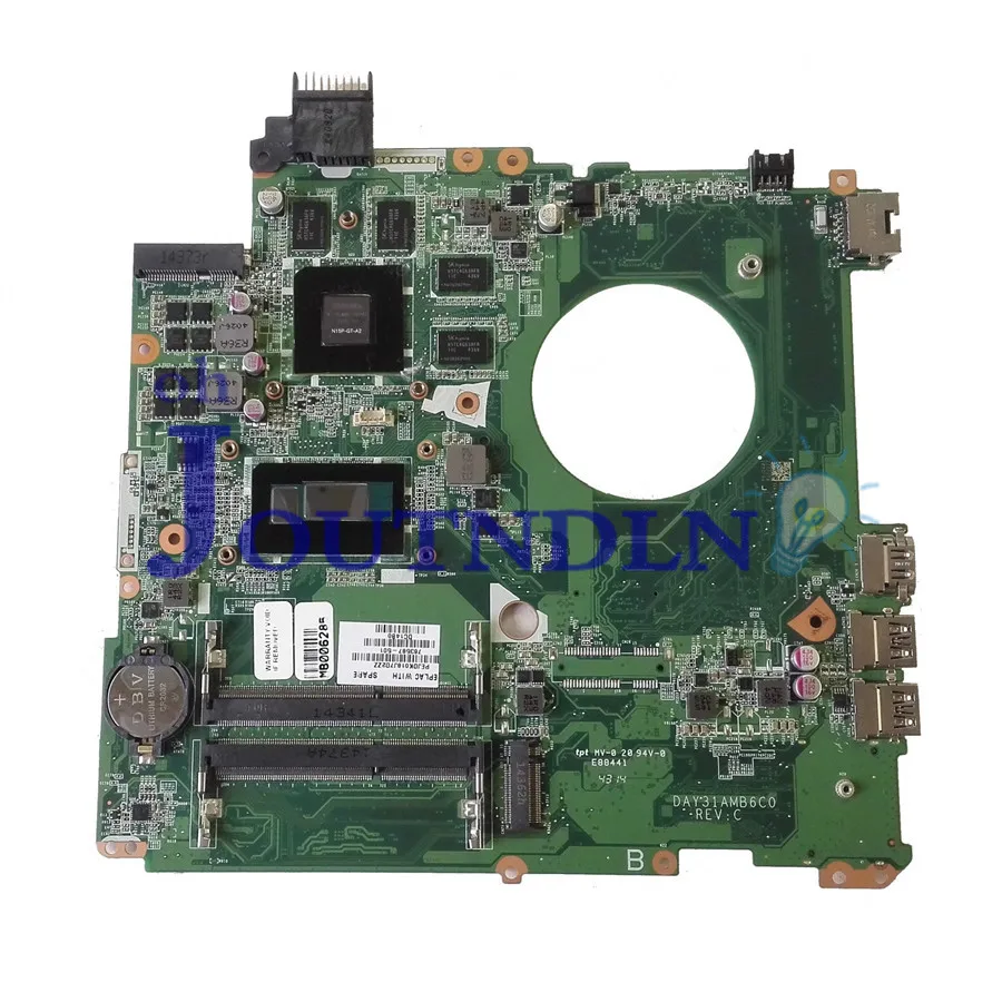 JOUTNDLN для HP ENVY 15-K 15T-K материнская плата ноутбука 763587-501 763587-001 DAY31AMB6C0 Y31A W/i7-4510U CPU W/850 M