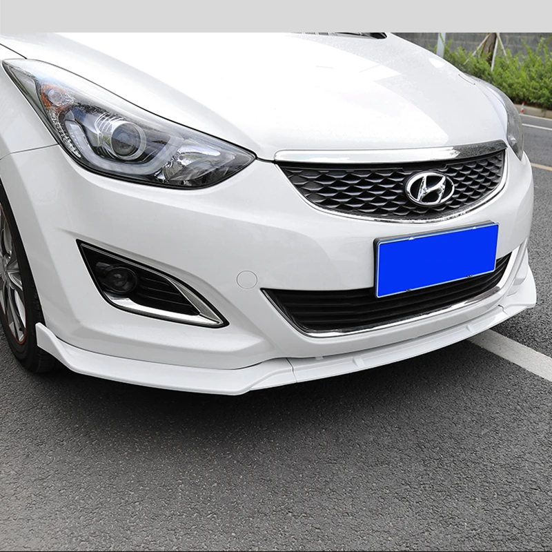 Для Hyundai Elantra передний спойлер ABS бампер диффузор защитные бамперы для комплект