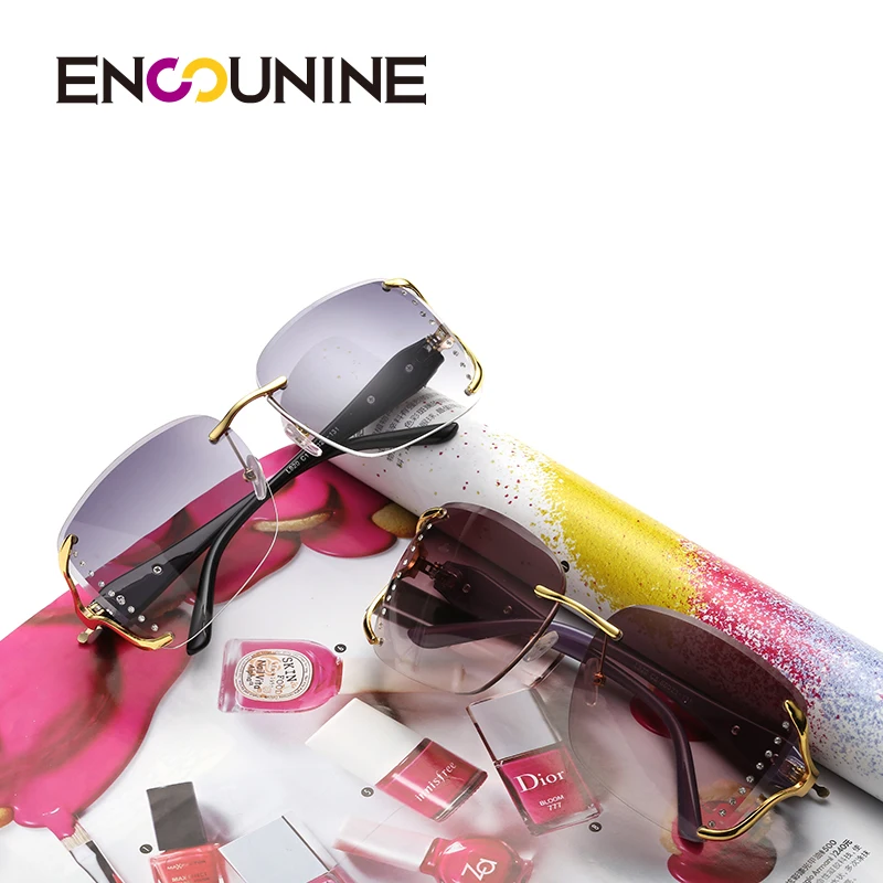 ENSUNINE брендовые элегантные дизайнерские большие с инкрустацией лисы большая