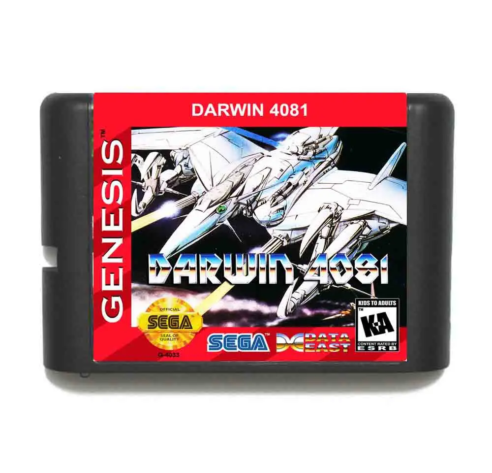Дарвин 4081 16 бит MD карточная игра с коробку для Sega Megadrive/Genesis | Электроника