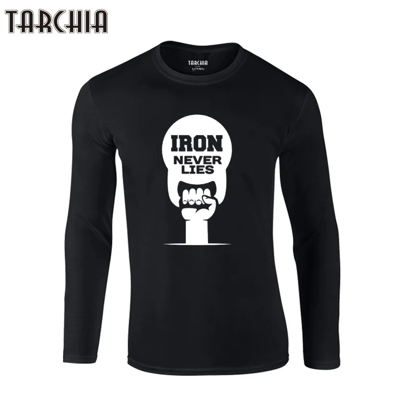 TARCHIA 2021 Новая Мода Железный никогда не лежит футболки брендовая одежда футболка