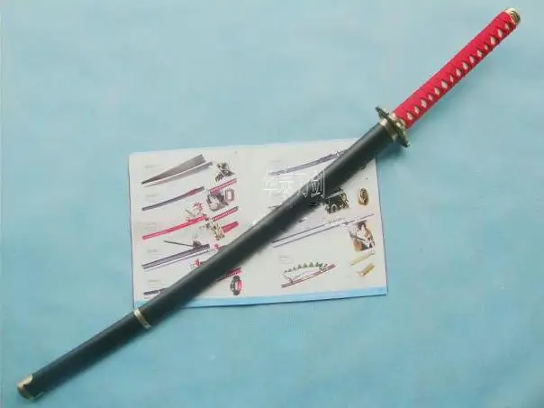 S2606 аниме INUYASHA NINJA GAIDEN II натуральный зуб меч сешомару лезвие хамона 41&quot|blade blade|blade