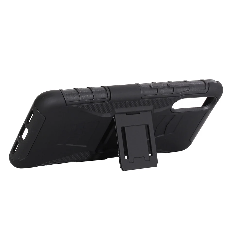 Premium 3 in 1 Armor Case for Huawei P20 Lite Stand Cover Heavy Duty Hybrid Fundas Hard Rugged TPU+PC Coque Nova 3e |