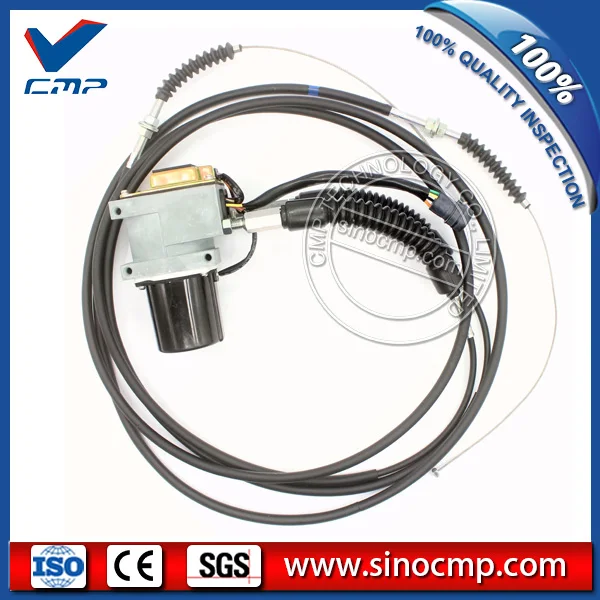

E320 E320L Excavator Round Throttle Motor 4I-5496 7Y-3914 with Double Cable, 5 pins