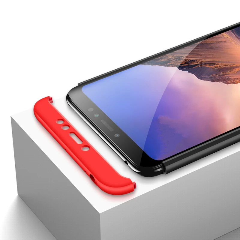 Xiaomi Max 3 Pro чехол Роскошный ультра тонкий в 1 задний Чехол 360 Полное покрытие для Max3