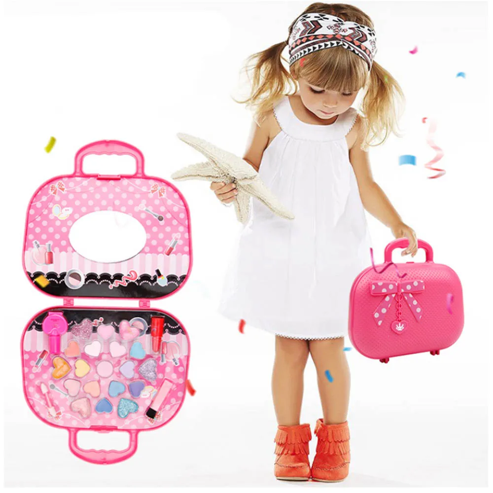 Детский набор косметики игрушки для девочек маленькая косметика принцесса дети