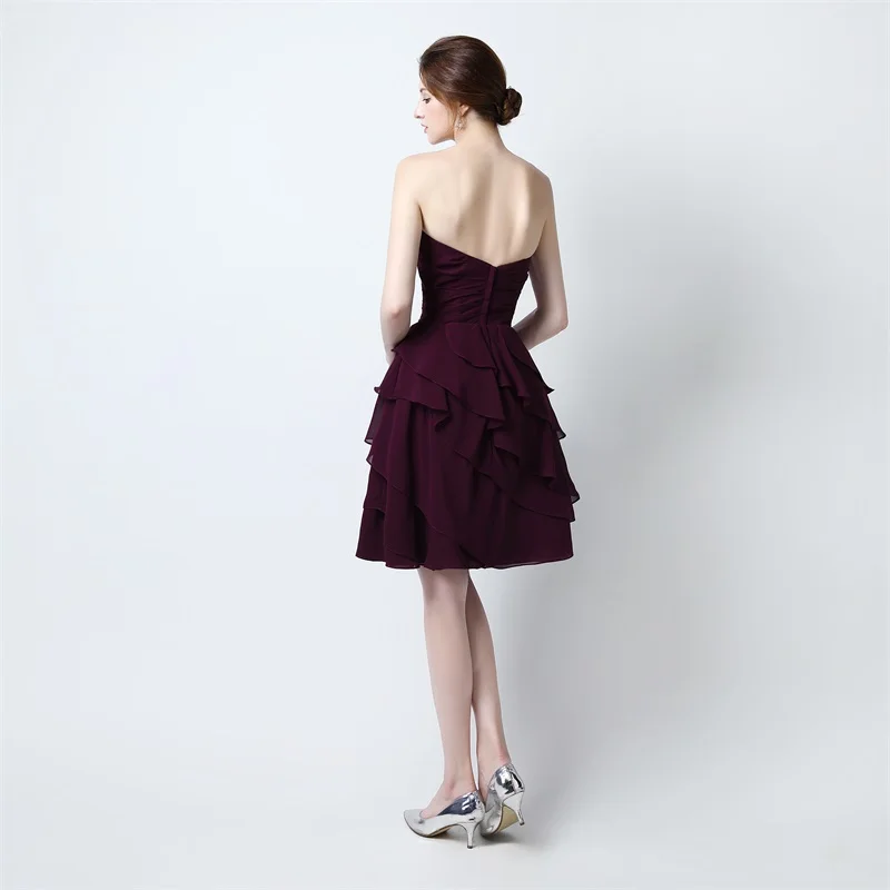 Элегантное платье для выпускного вечера без рукавов с открытыми плечами