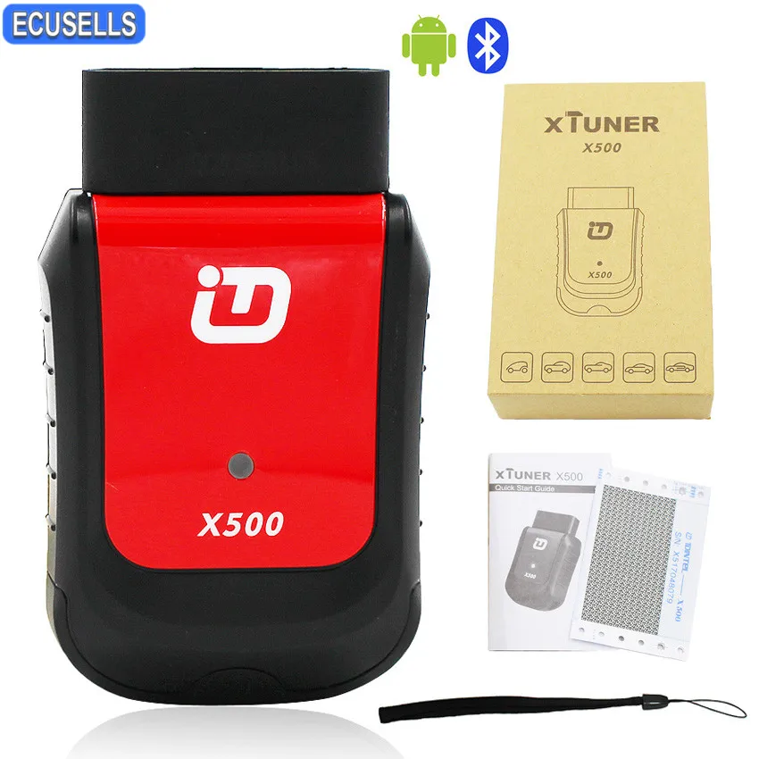 Xтюнер X500 + V4.0 Bluetooth диагностический инструмент работает с телефонами Android/Pad