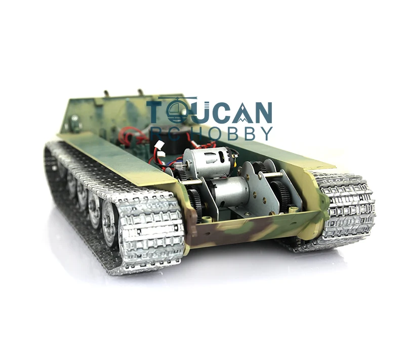 HengLong 1/16 масштаб King Tiger rc Танк 3888A шасси с металлическими гусеницами колеса TH00388