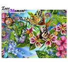 Алмазная 5D картина с бабочкой Ever Instant, мозаика сделай сам, полная выкладка, картина стразы, ручная работа, ASF1546
