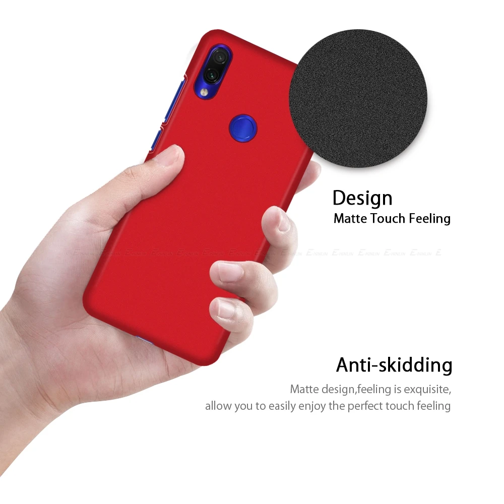 Ультратонкий матовый жесткий чехол для телефона Xiaomi Redmi Note 10T 10 10S 9 9S 8T 8 7 6 5 Pro Max Prime
