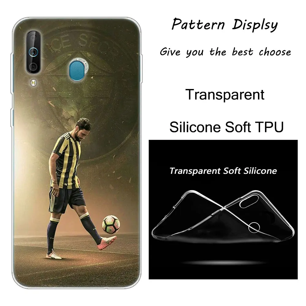 010 Фенербахче силиконовый чехол для телефона для samsung Galaxy A80 A70 A60 A50 A40 A40S A30 A20E A2CORE M40 Примечание 10 плюс 9 8 5 Модный чехол с рисунком - Цвет: 010