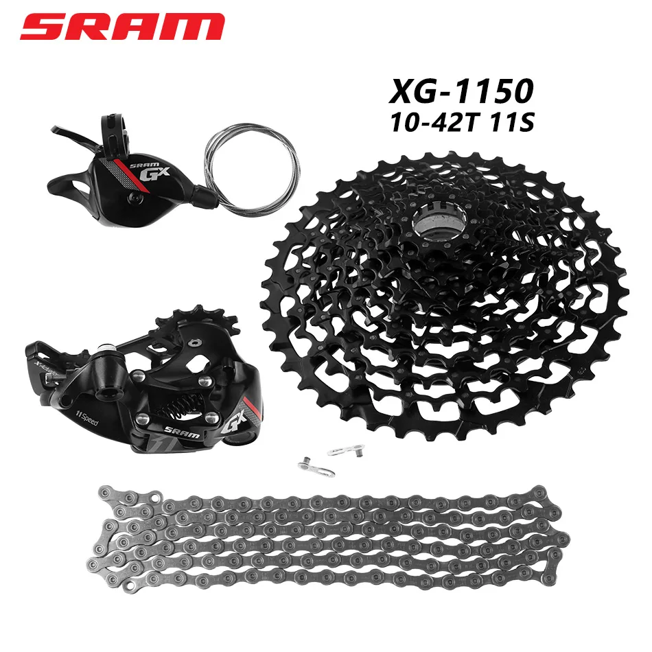 SRAM GX NX 11 скоростной переключатель комплект групп 1x11s задний переключатель триггерный переключатель передач PG1130 11-42T XG1150 10-42T маховик цепи костюм