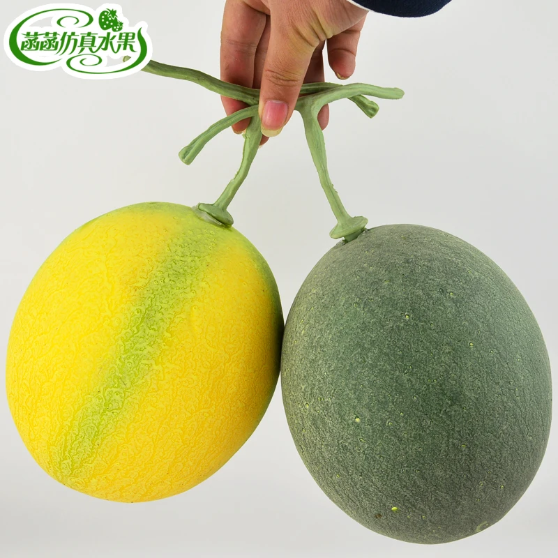 

Искусственная фруктовая еда модель реквизит пенопласт cantaloupes