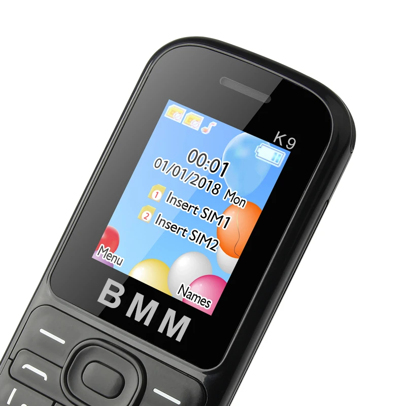 UNIWA ECON K9, 1,77 дюймов, мобильный телефон, две sim-карты, 2G GSM, мобильный телефон для пожилых людей, 0.08MP, задняя камера, долгий режим ожидания, телефон для пожилых людей, FM