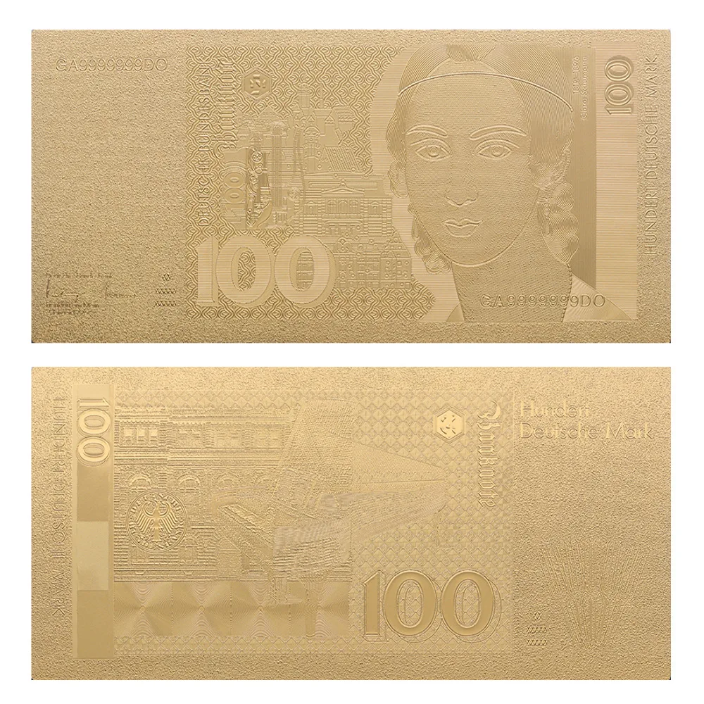 VNFURU 24k Золотые билеты 5 ~ 1000 валютные кукольные бумажные деньги лучшие подарки