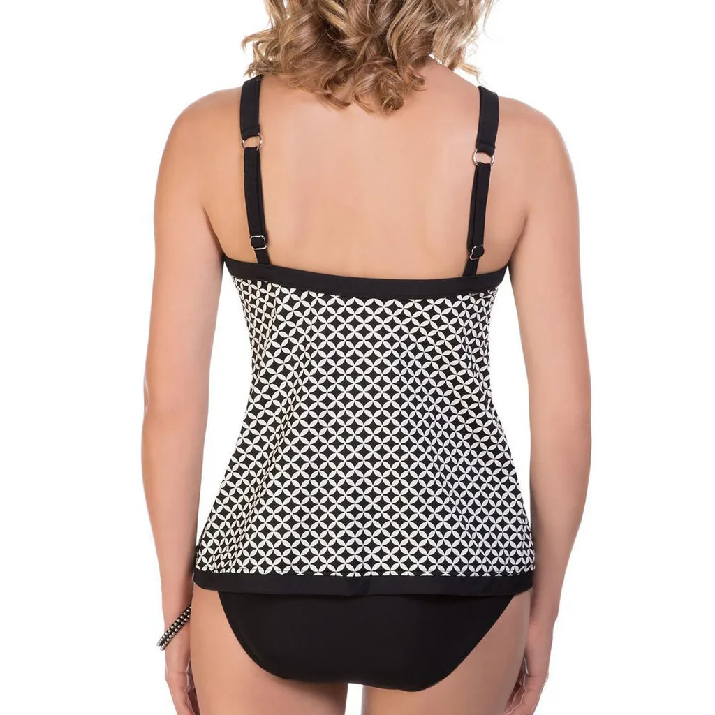 SAGACE клетчатая юбка с принтом на бретельках бикини два предмета подкладкой модная