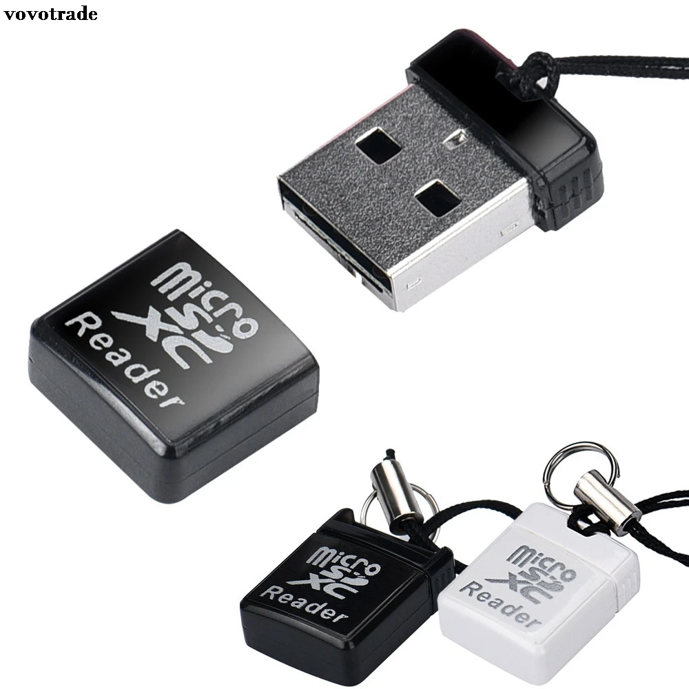 Адаптер для чтения карт памяти vovotrade Супер Скоростной мини USB 2 0 Micro SD/SDXC TF|super speed